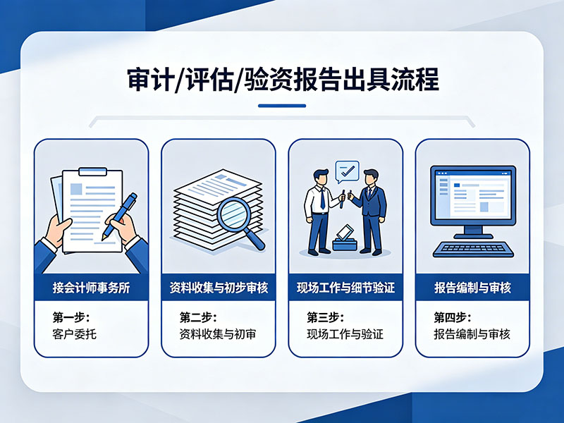 2026财务审计报告出具流程与收费明细