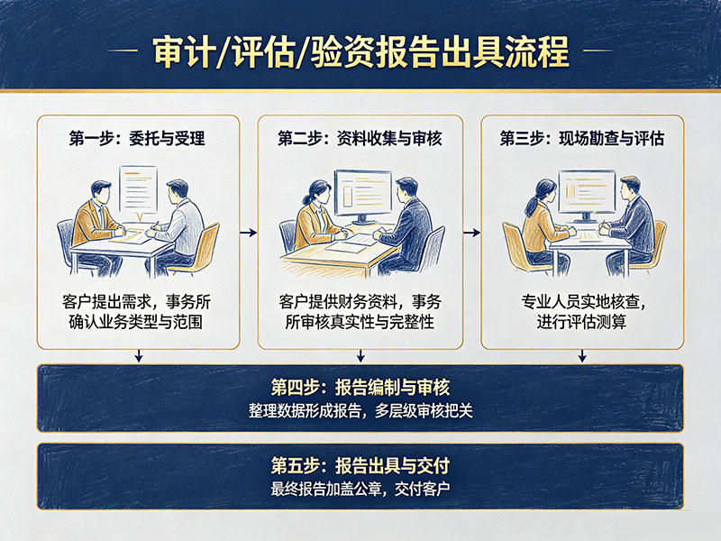 财务审计报告怎么出具？2026收费标准与流程解析