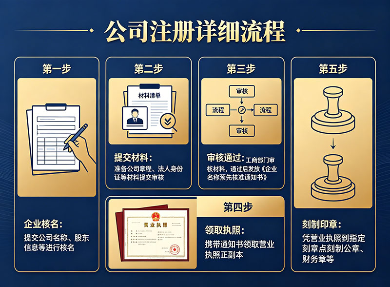 公司注册代办费用明细，地址+注册+代账全套价格解析