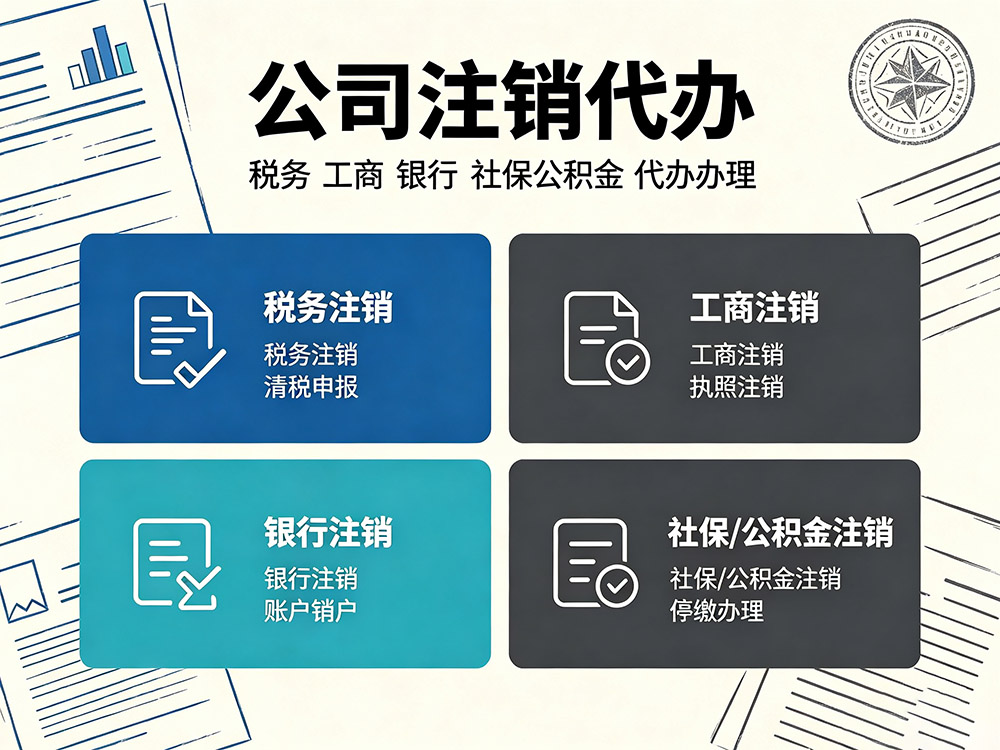 海口公司注销代办多少钱?2026年工商税务银行全包费用清单 海口公司注销代办多少钱?2026年工商税务银行全包费用清单