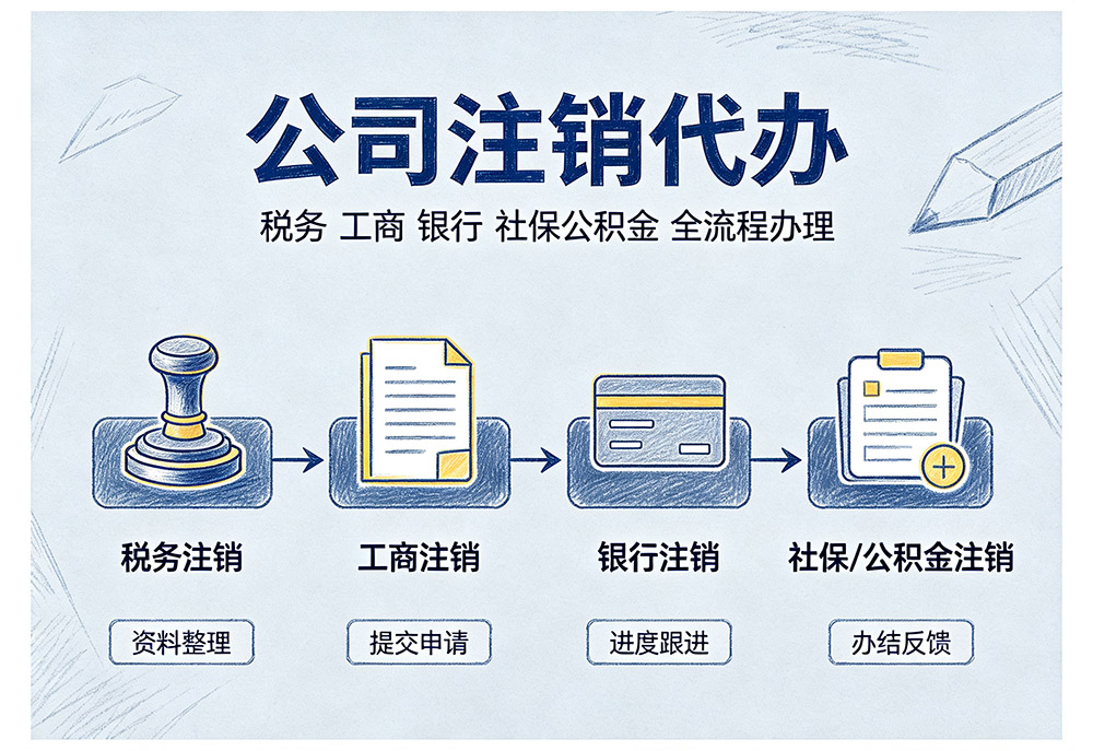 重庆公司注销代办费用多少钱?2026注销流程及需要的资料清单 重庆公司注销代办费用多少钱?2026注销流程及需要的资料清单